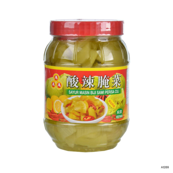 Sour Pickled Mustard with Chilli